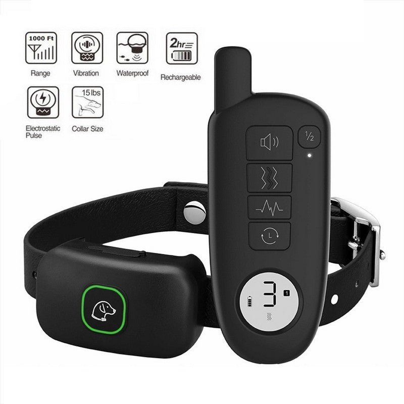 Waterproof Rechargeable Dog Training Collar