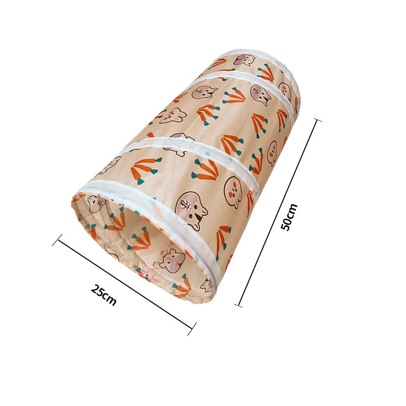 T/Y-shaped Foldable Bunny Hideout Tunnels Tubes Toys