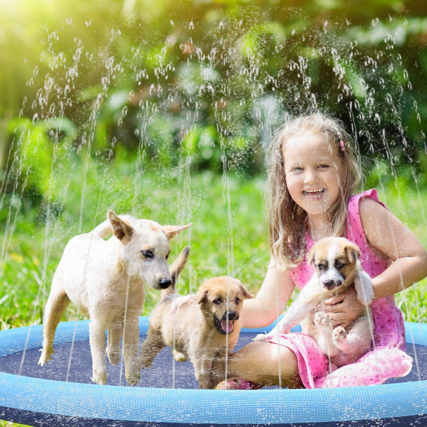 Dog Splash Sprinkler Pad