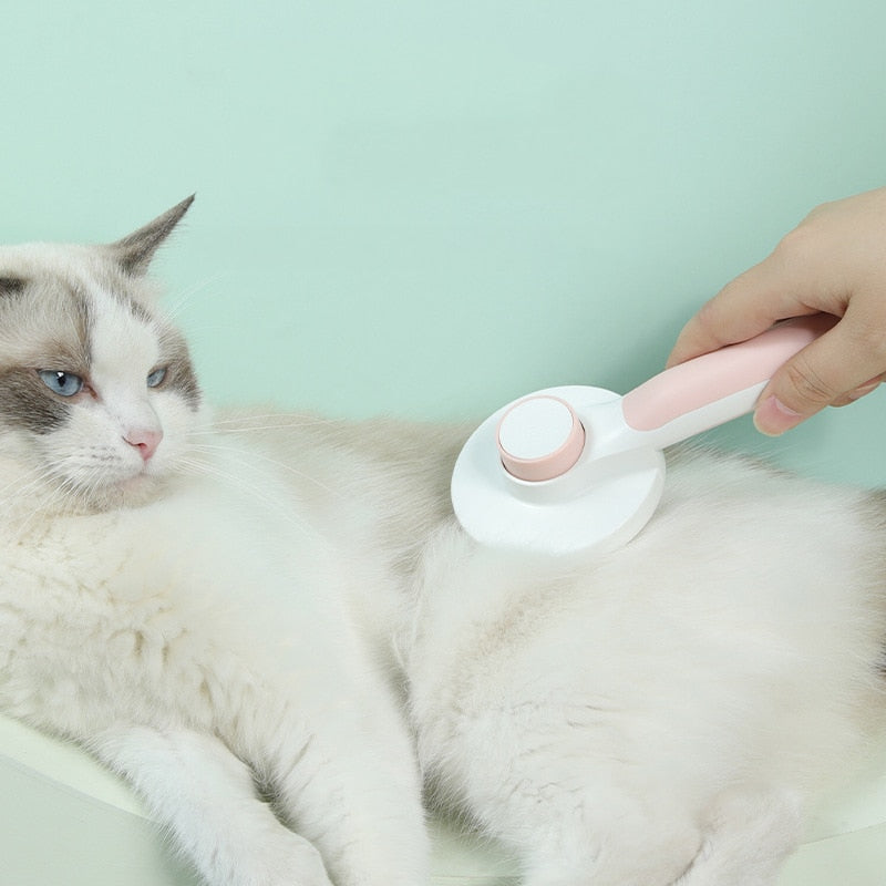 Pets Self Cleaning Slicker Brush