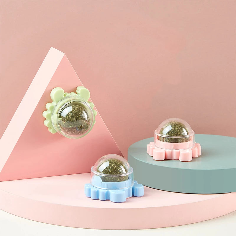 Cat Healthy Catnip Toys Ball - 1 Set (3pcs)