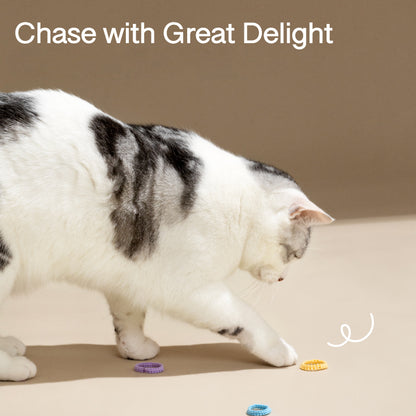 Interactive Toy for Cats Ball-Launching Wand Pet's Vitality Booster