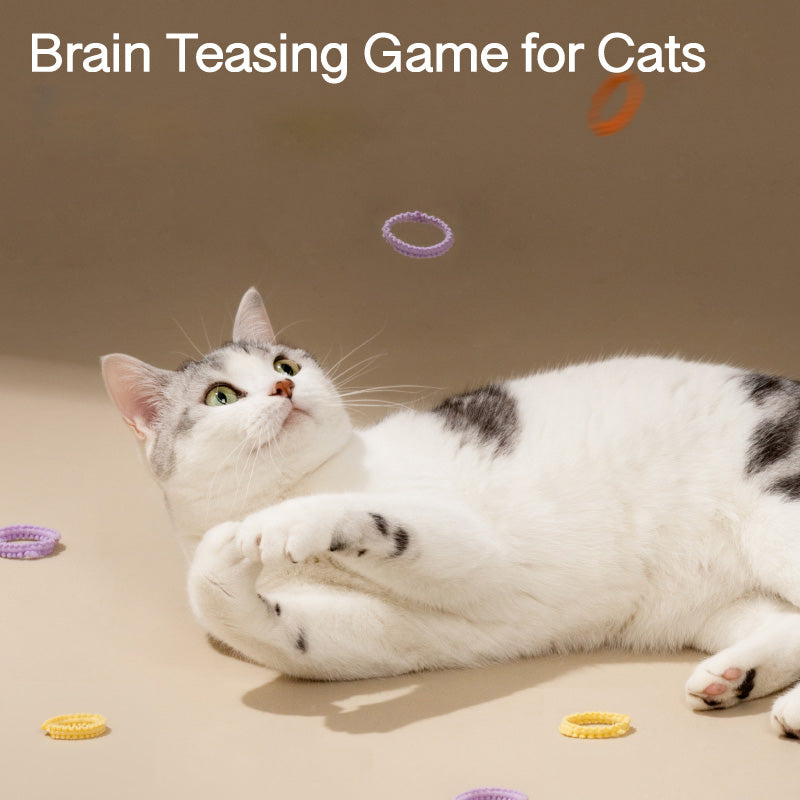 Interactive Toy for Cats Ball-Launching Wand Pet's Vitality Booster