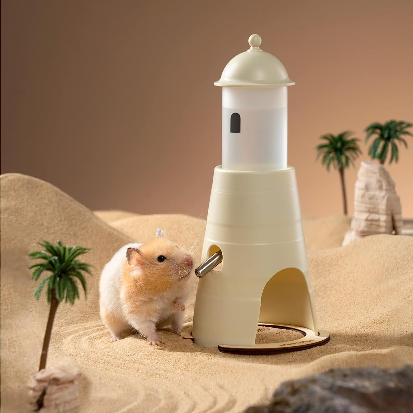 Light House Hamster Water Bottle with Stand