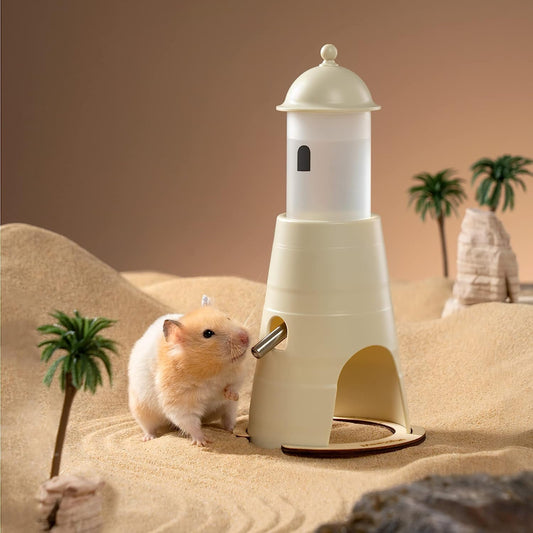 Light House Hamster Water Bottle with Stand