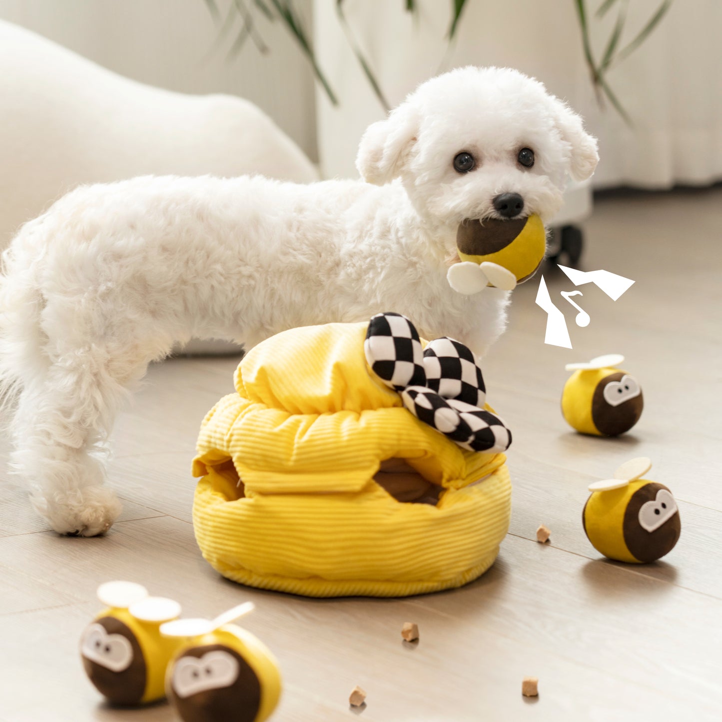 Honeycomb Interactive Smell Challenge Puzzle Toy for Dogs