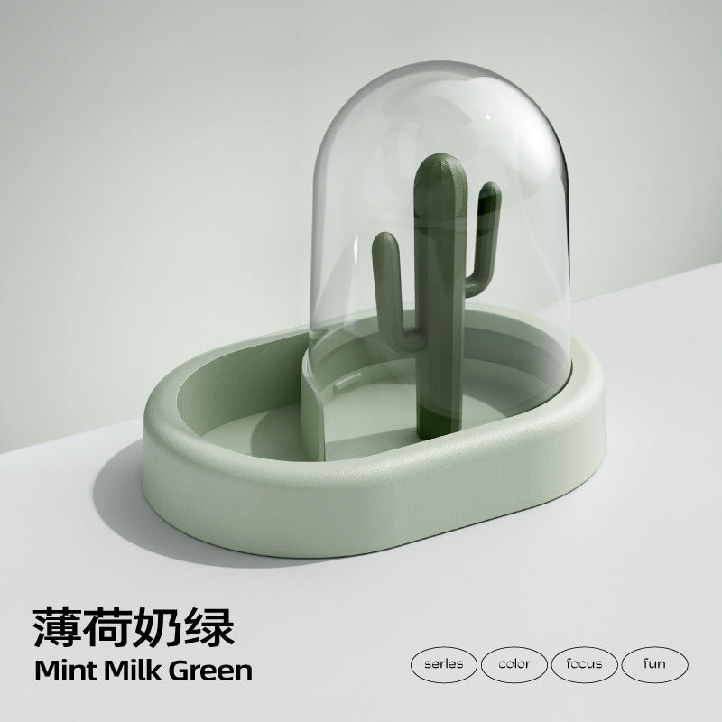 Cactus Shaped Rotation Controllable Hamster Feeder
