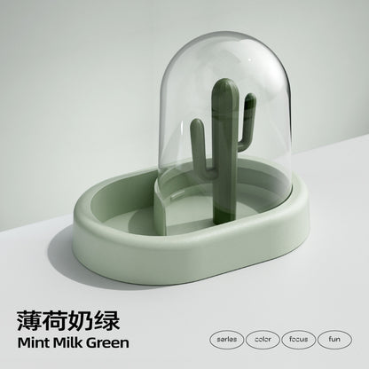 Cactus Shaped Rotation Controllable Hamster Feeder