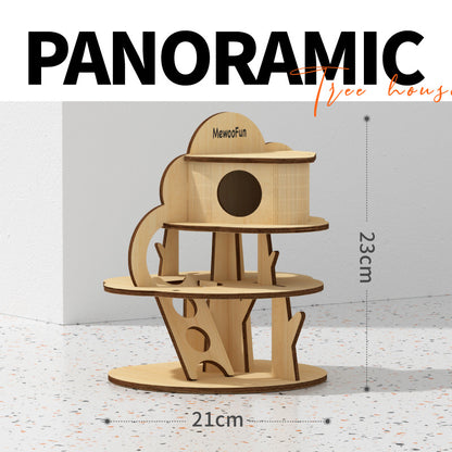Wooden LOFT Hideaway House for Hamsters