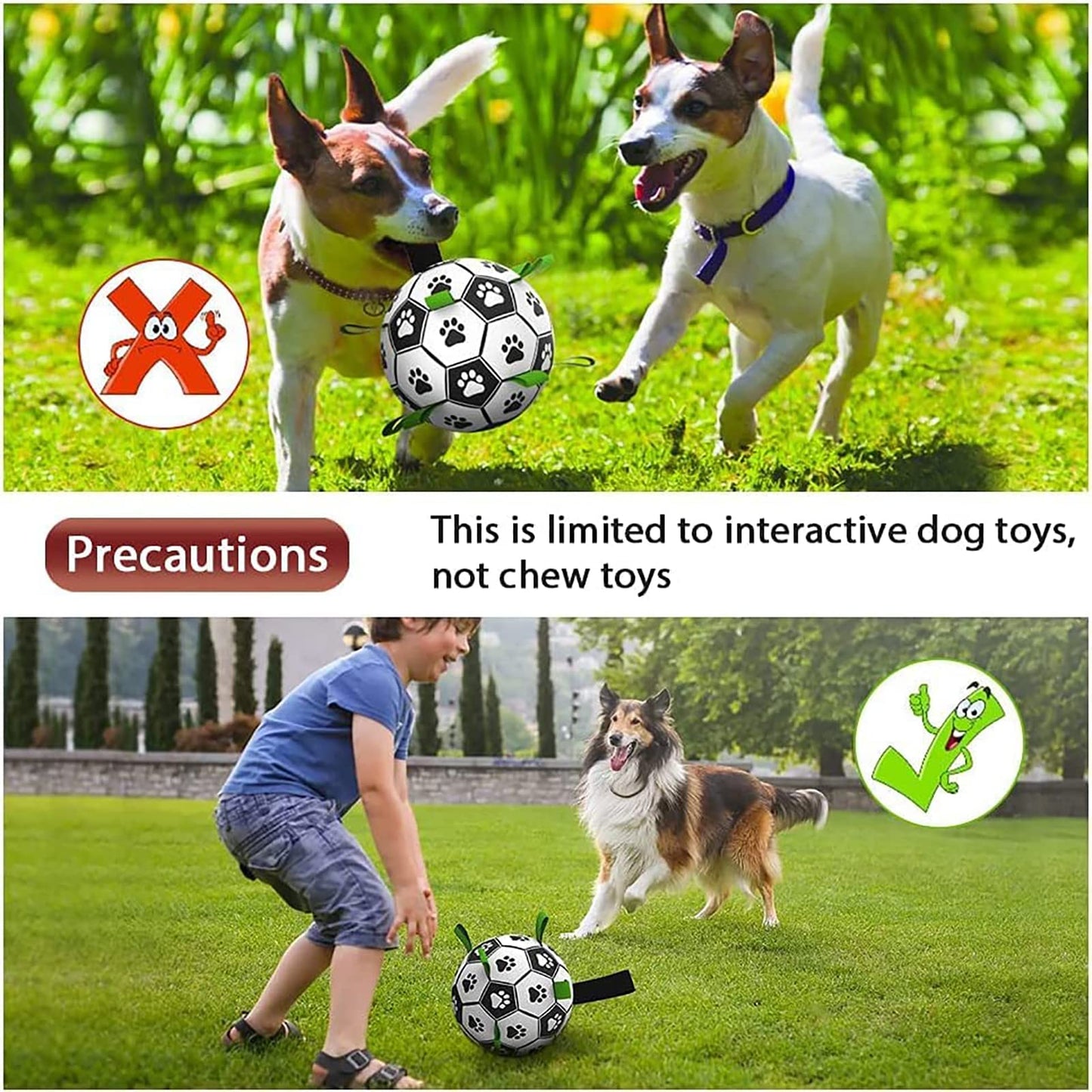 Outdoor Interactive Pets Training Football