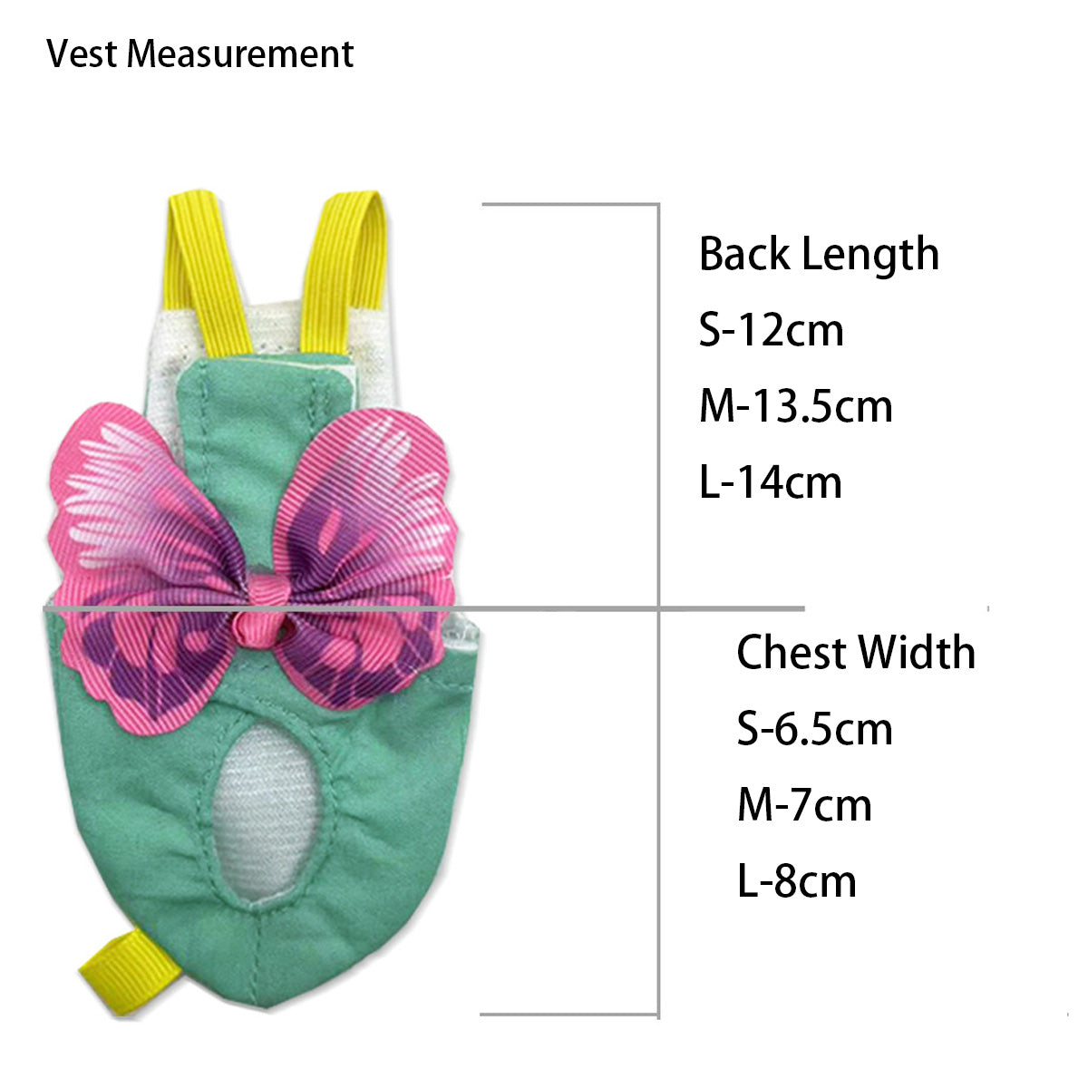 Birds Parrots Vest with Traction Rope