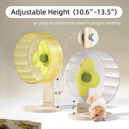 Silent Exercise Wheel Toys for Mice,Chinchilla, Gerbil, Hamster