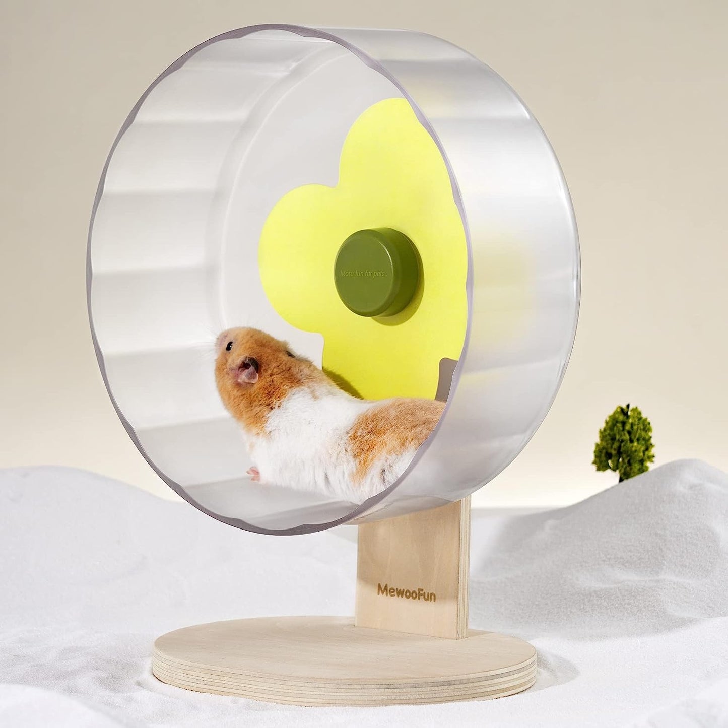 Silent Exercise Wheel Toys for Mice,Chinchilla, Gerbil, Hamster