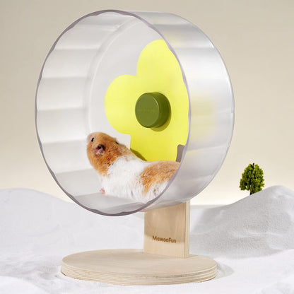 Silent Exercise Wheel Toys for Mice,Chinchilla, Gerbil, Hamster