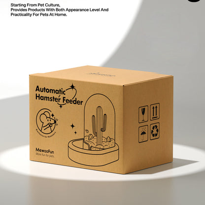 Cactus Shaped Rotation Controllable Hamster Feeder