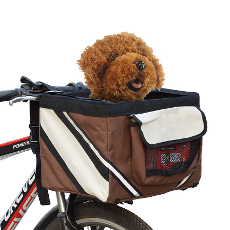 Pet Bicycle Carrier Bag Travel Bike Seat