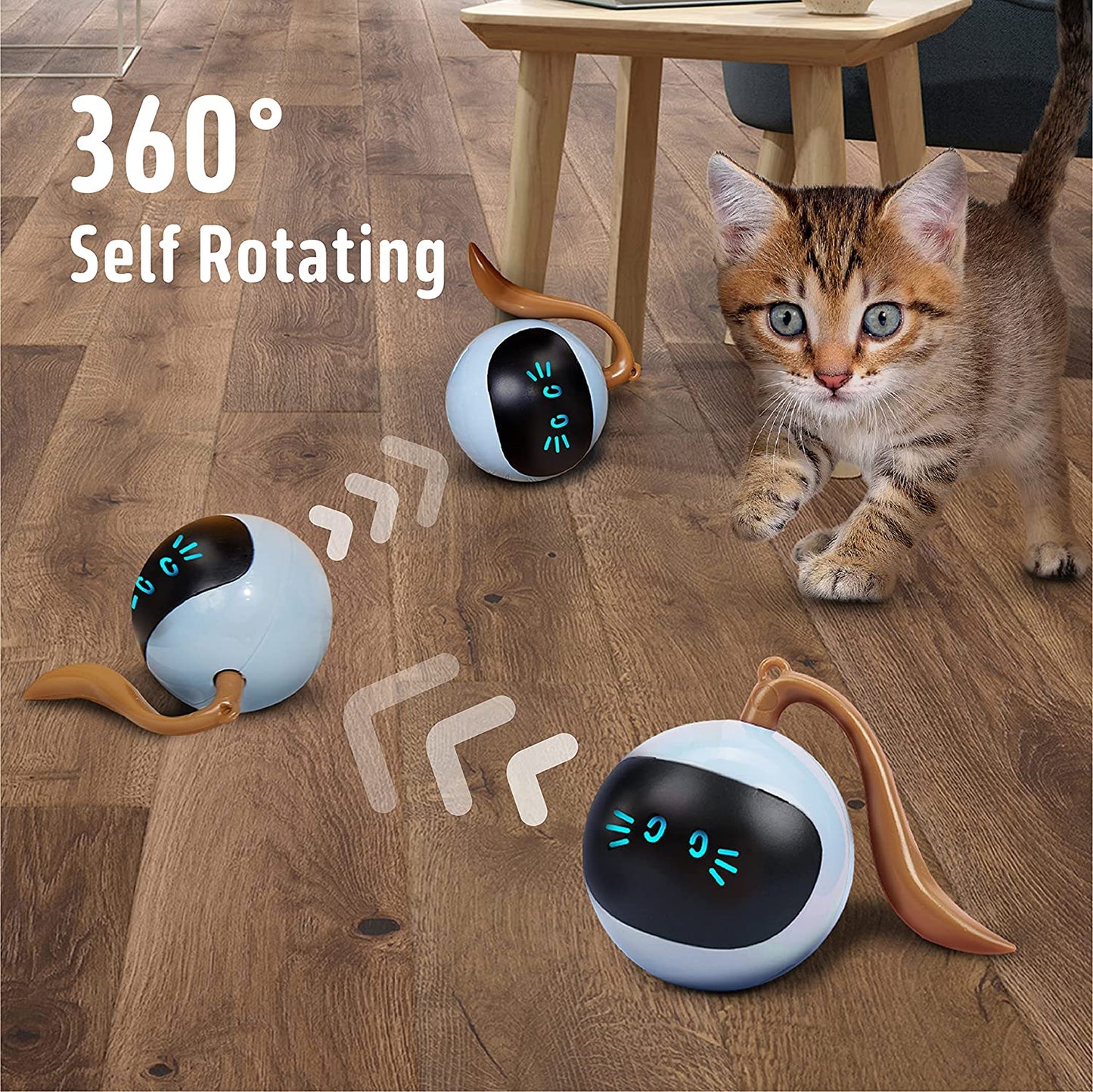 Smart Cat Toy USB Electric Jumping Ball