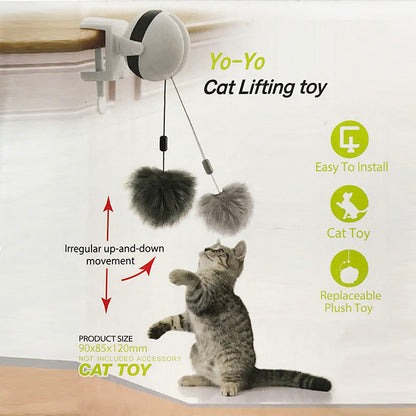 Funny Electric Lifting Ball Cats Teaser Toy