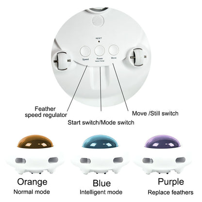 Automatic Feather Teaser Cat Toys