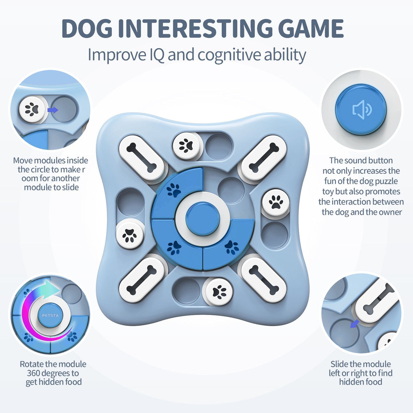 Multi-Purpose Dog Puzzle Toys