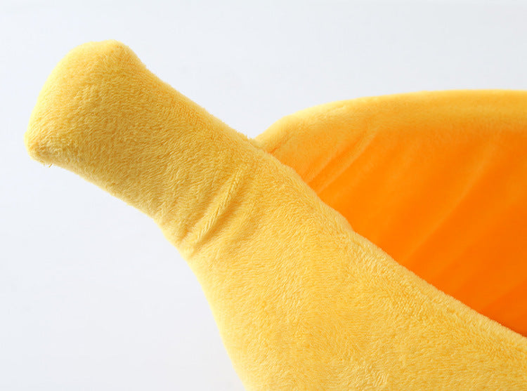 Cute Banana Cat Bed House