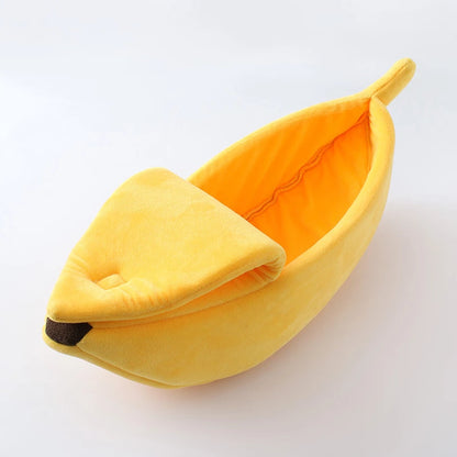 Cute Banana Cat Bed House