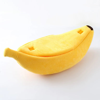 Cute Banana Cat Bed House