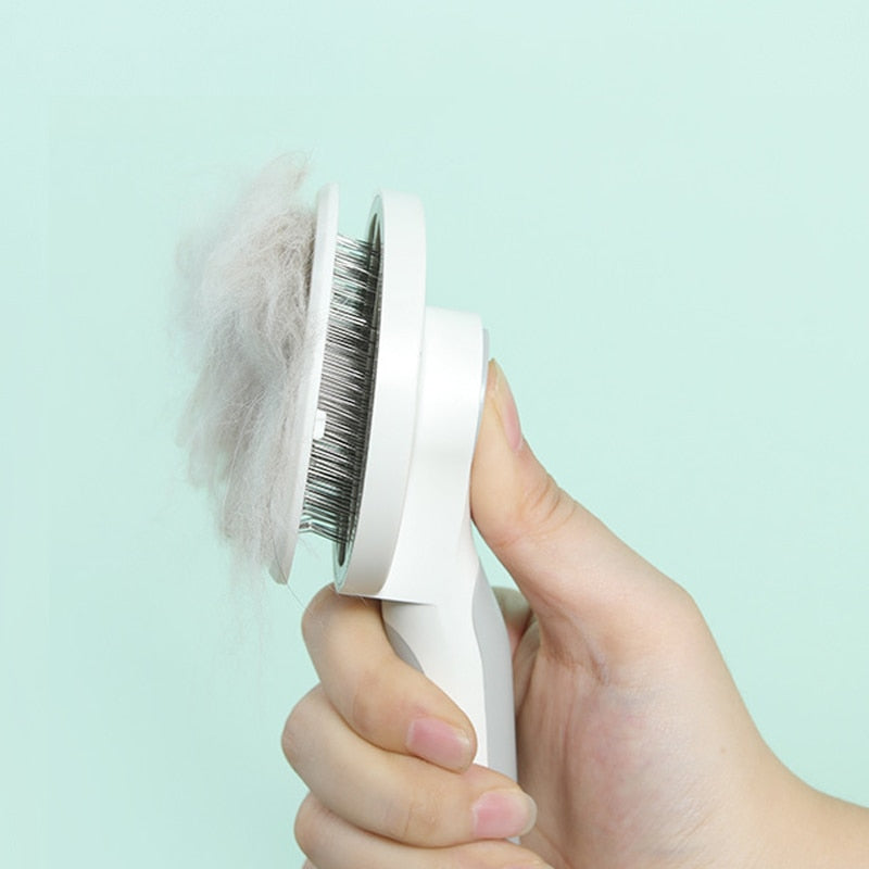 Pets Self Cleaning Slicker Brush