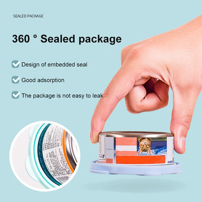 Portable Silicone Dog Cat Canned Lid