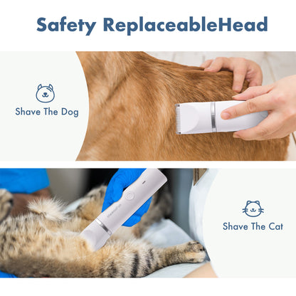 4 in 1 Pet Electric Hair Clipper with 4 Blades