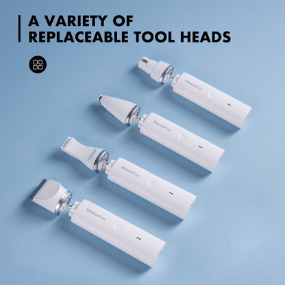4 in 1 Pet Electric Hair Clipper with 4 Blades