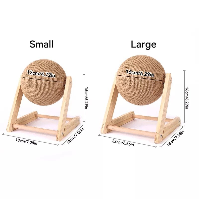 Cat Wear-resistant Scratching Ball Toy